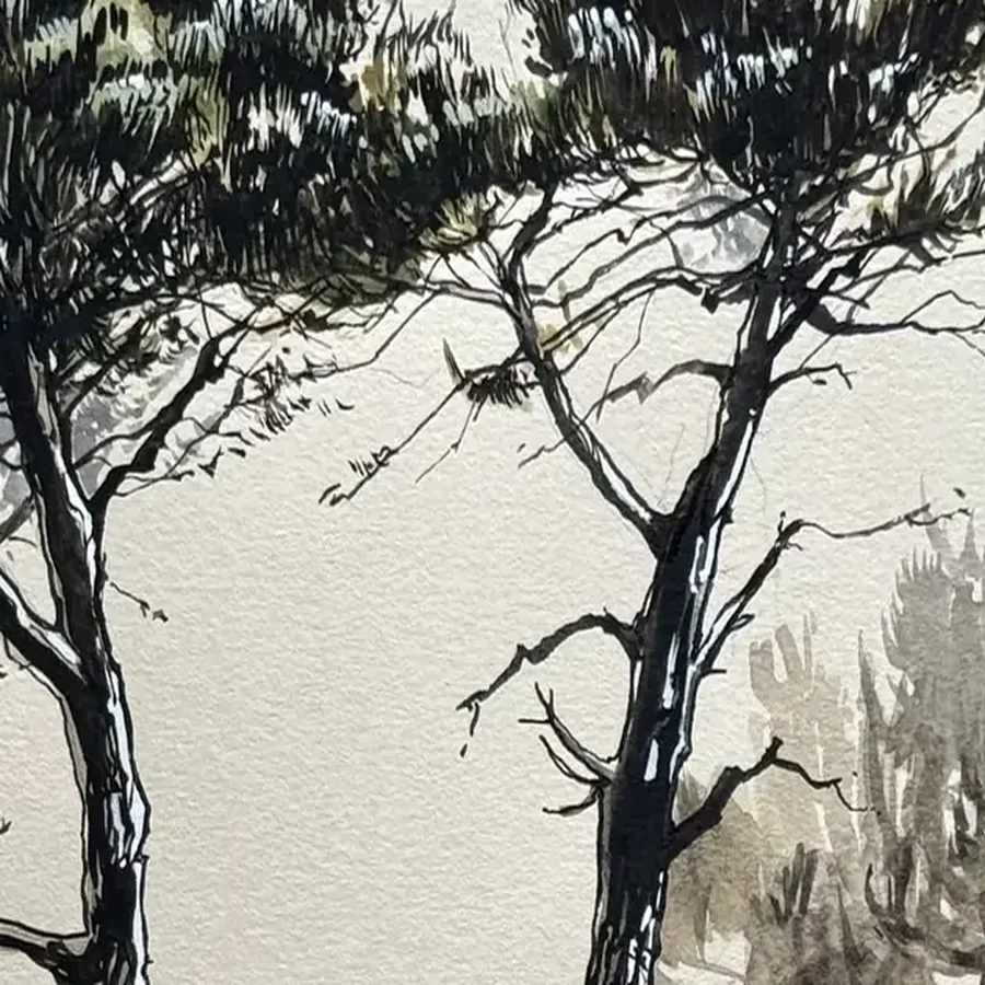 Détail 1, Dans la brume