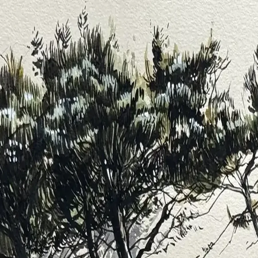 Détail 4, Dans la brume