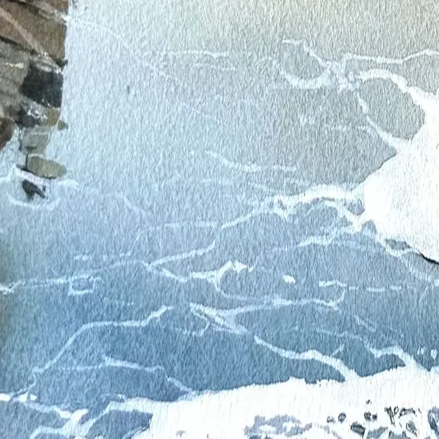 Détail 1, L'empreinte
