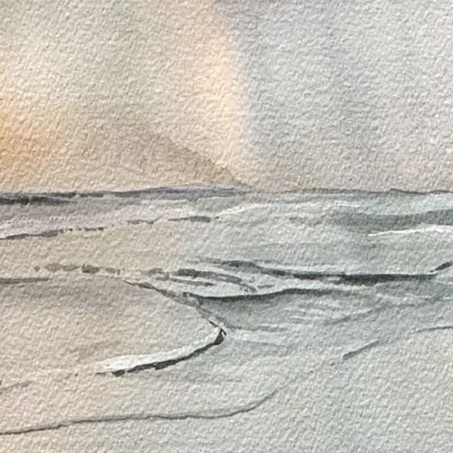 Détail 2, L'orage
