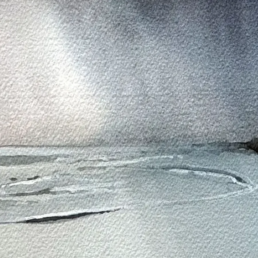 Détail 3, L'orage