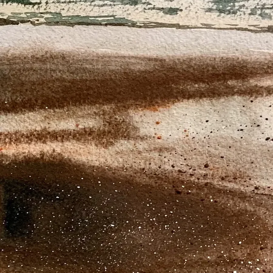 Détail 4, La déferlante
