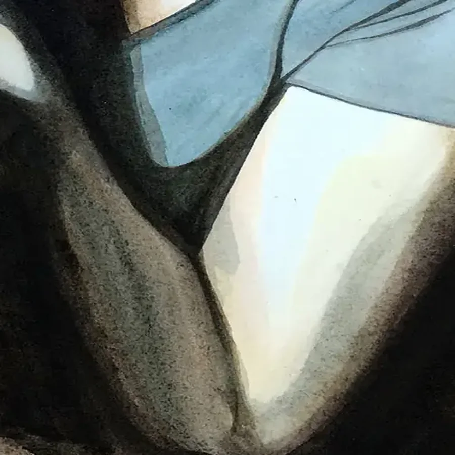 Détail 3, La mère et l'enfant
