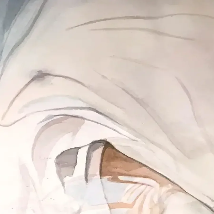 Détail 1, La nuque