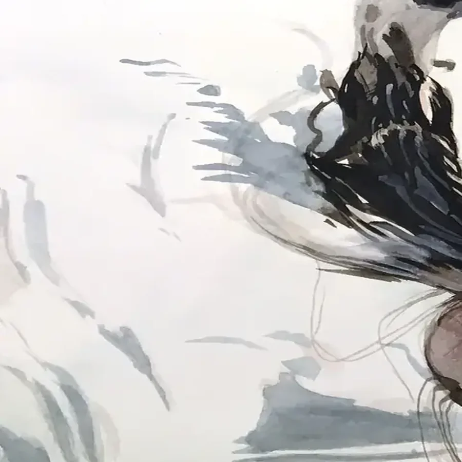 Détail 3, La nuque