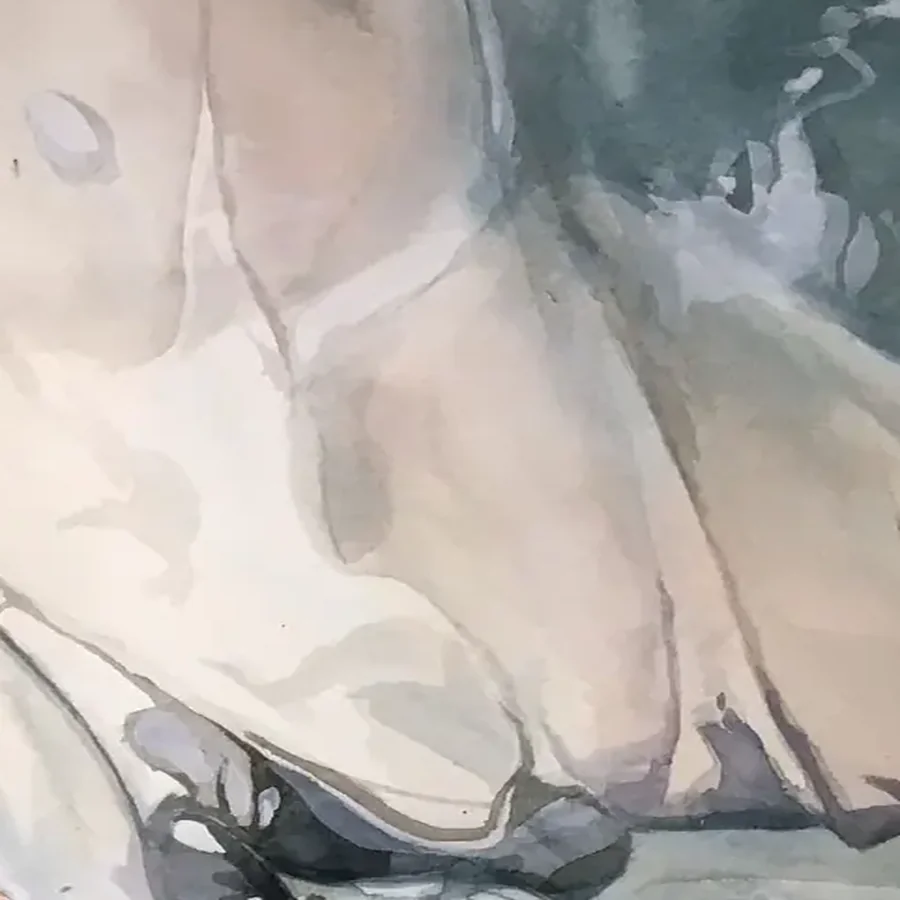 Détail 4, La nuque