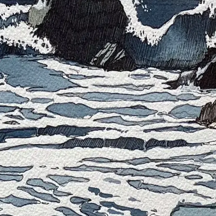 Détail 1, Marée basse