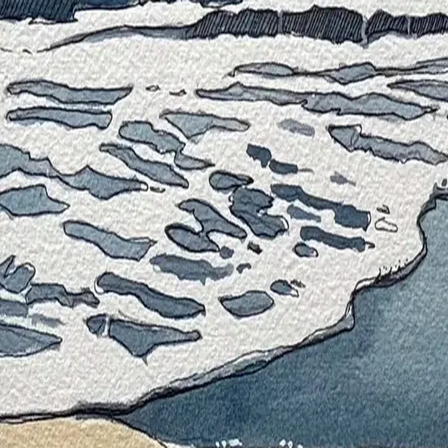 Détail 4, Marée basse